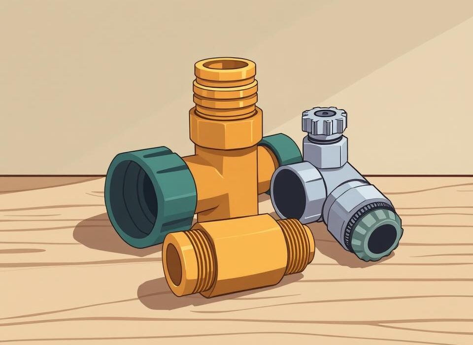 How to Prevent Hose Kinks Using a Swivel Nut-Knurled Fitting